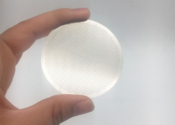 China Disco de aço inoxidável do filtro da rede de arame química gravura a água-forte para o escapamento da placa de metal fornecedor