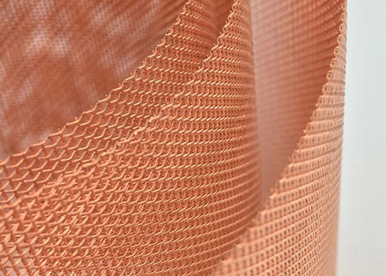 China Pano de malha de cobre vermelho, malha 250 da tela de fio de cobre 200 para proteger a indústria fornecedor