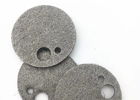 China 15cm FeCrAl aglomerou o disco aglomerado do filtro de feltro da tela de malha para a indústria de plásticos fornecedor