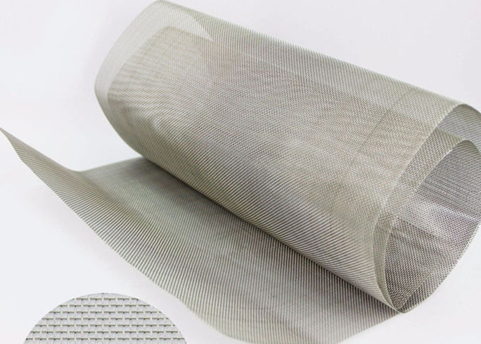 Malha do Weave liso de 150 mícrons, largura personalizada do filtro de tela da malha do metal